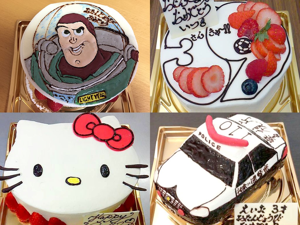 オーダーケーキ・キャラクターケーキ